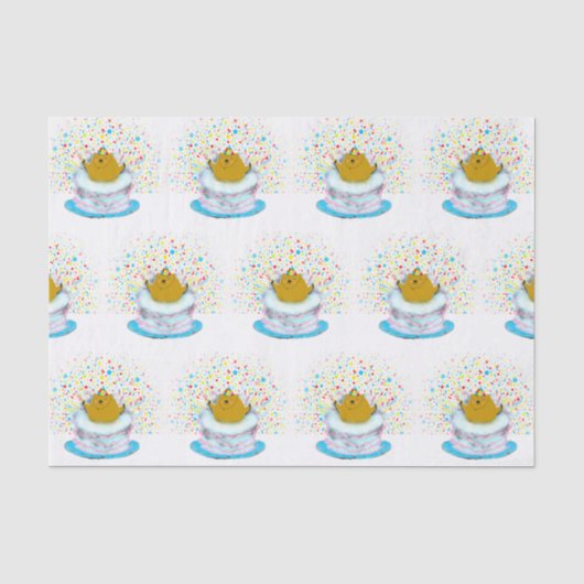 Groundhog Day Birthday Seidenpapier (Vorderseite)