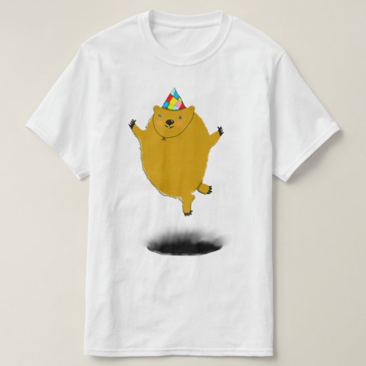 Groundhog Day Birthday T-Shirt (Design vorne)