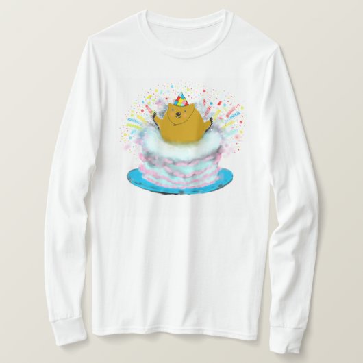 Groundhog Day Birthday T-Shirt (Design vorne)