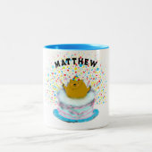 Groundhog Day Birthday Zweifarbige Tasse (Mittel)