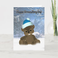 Groundhog Day Card - Hier ist ein Frühjahr