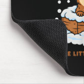 Groundhog Day Cartoon Weather Quote Funny Design  Mousepad (Ecke)
