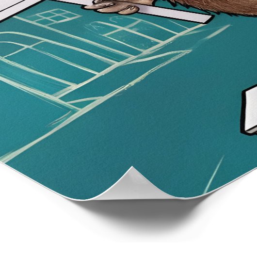 Groundhog Day Celebration Poster (Ecke)