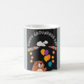 Groundhog Day Celebration: Schatten oder Schein? Kaffeetasse (Mittel)