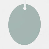 Groundhog Day Celebration: Schatten oder Schein? Ornament Aus Metall (Rückseite)