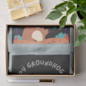 Groundhog Day Celebration: Schatten oder Schein? Seidenpapier (Geschenk)