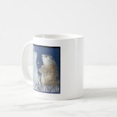 Groundhog Day-Eis-Skulptur Kaffeetasse (Vorderseite Links)