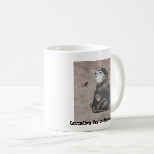 Groundhog Day fährt… fort Kaffeetasse (VorderseiteRechts)
