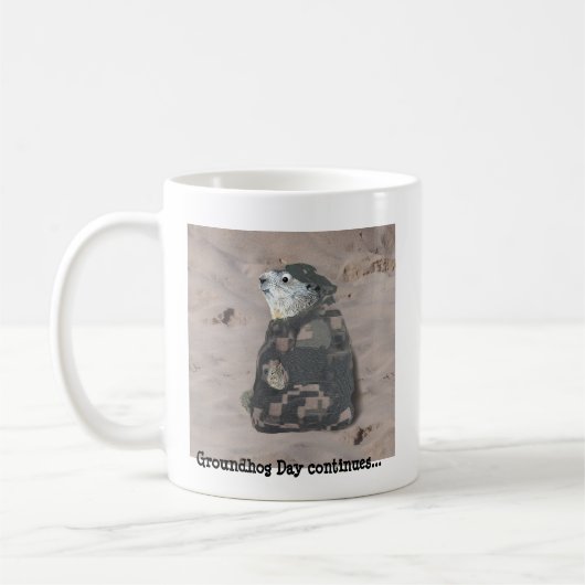 Groundhog Day fährt… fort Kaffeetasse (Links)