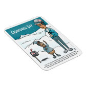 Groundhog Day Flexible Magnet (Rechte Seite)