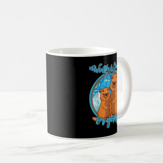 Groundhog Day für Phil Punxsutawney Winter oder Sp Kaffeetasse (VorderseiteRechts)