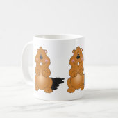 GROUNDHOG DAY KAFFEE TASSE (Vorderseite Links)