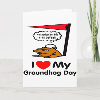 Groundhog Day Karte