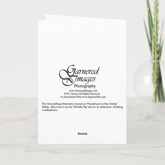 Groundhog Day! Karte (Rückseite)