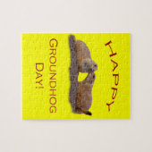 Groundhog Day-Kuss Puzzle (Horizontal)