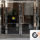 Groundhog Day Ladybug Fensteraufkleber (Büro Tür)