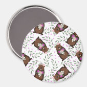 Groundhog Day Magnet (Vorderseite/Rückseite)