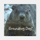 Groundhog Day! Magnet (Vorne)