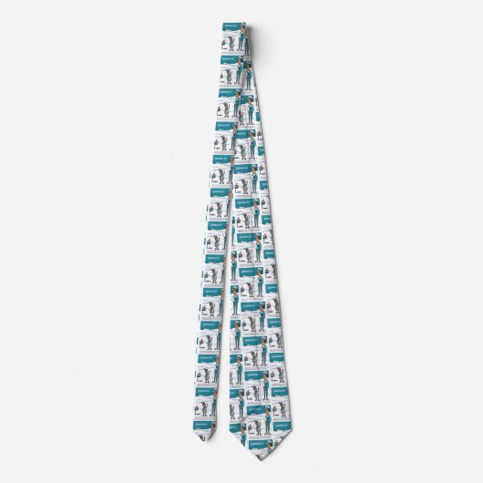 Groundhog Day Necktie Krawatte (Rückseite)
