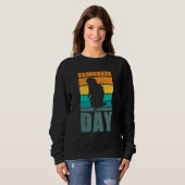 Groundhog Day Pet Owner Sweatshirt (Vorne ganz)