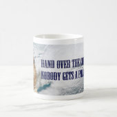Groundhog Day Polar Vortex Kaffeetasse (Mittel)