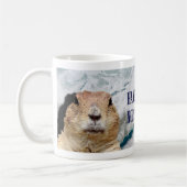 Groundhog Day Polar Vortex Kaffeetasse (Links)