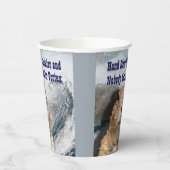 Groundhog Day Polar Vortex Pappbecher (Links)