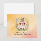 Groundhog Day Postcard - Spaß und Quirky Gruß (Vorne/Hinten)