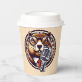 Groundhog Day - Punxsutawney Pappbecher (Vorderseite)