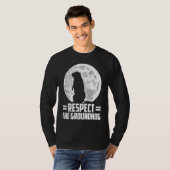 groundhog day respect the groundhog T-Shirt (Vorne ganz)