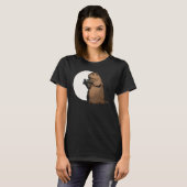 Groundhog Day Shadow Puppet Funny T-Shirt (Vorne ganz)