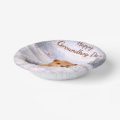Groundhog Day-themed paper plates Pappteller (Gewinkelt)