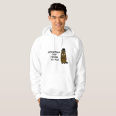 Groundhog Day Tidings für Sie! Hoodie (Vorne ganz)