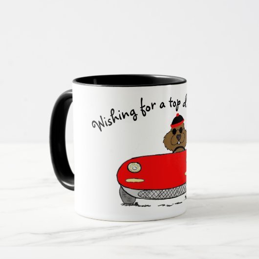Groundhog Day Top Down Tasse (Vorderseite Links)