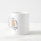 Groundhog Driving School Funny Men Women Retro Rod Kaffeetasse (Vorderseite Links)
