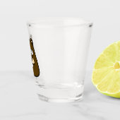 Groundhog Face Schnapsglas (Rechts)