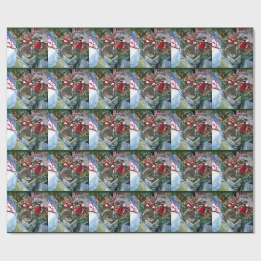 Groundhog Feiertags-Packpapier Geschenkpapier (Flach)