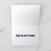 Groundhog Frühlings-Prognose Karte (Innenseite)