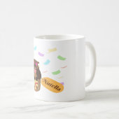 Groundhog in a Nutella Jar Kaffeetasse (VorderseiteRechts)