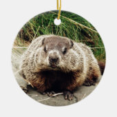 Groundhog Keramikornament (Vorne)