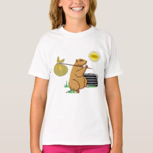 Groundhog läuft weg T-Shirt