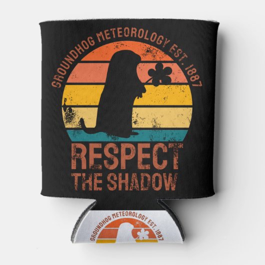 Groundhog Meteorologie Est. 1887 Dosenkühler (Vorderseite)