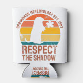 Groundhog Meteorologie Est. 1887 Dosenkühler (Rückseite)