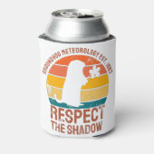 Groundhog Meteorologie Est. 1887 Dosenkühler (Kanne Rückseite)