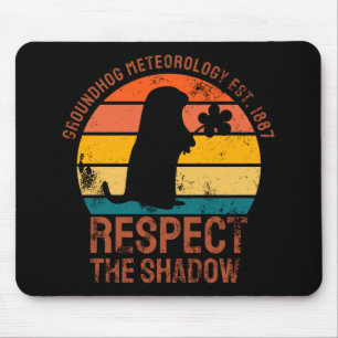 Groundhog Meteorologie Est. 1887 Mousepad