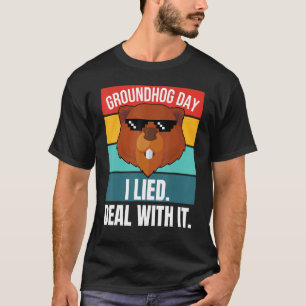 Groundhog, mit dem ich mich beschäftigt habe T-Shirt