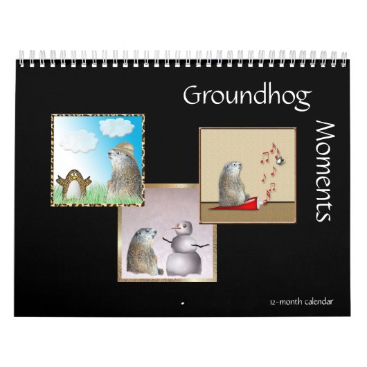 Groundhog Moments 12-monatiger Kalender (Titelbild)