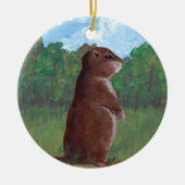 Groundhog Ornament (Vorne)