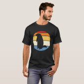 Groundhog Retro Funny Woodchuck Groundhog Day Pull T-Shirt (Vorne ganz)