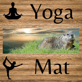 Groundhog Sunrise Yoga Mat Yogamatte